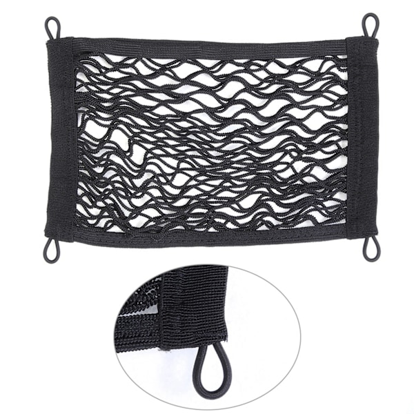 Bil Bagagerum Side Cargo Elastisk Opbevaringsnet Mesh Lomme Organizer