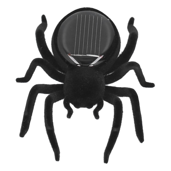 Solcelledrevet Simulerings-Edderkop Legetøj Naturtro Vibrationer Tarantula Solcelledrevet Puslespil Legetøj