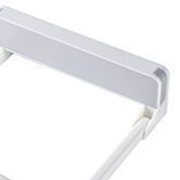 Bathroom Sink Storage Rack Drill-Free Grey Space-Saving High Load-Bearing Plastic Wall-Mounted Basin Stand for Toilets Kitchen