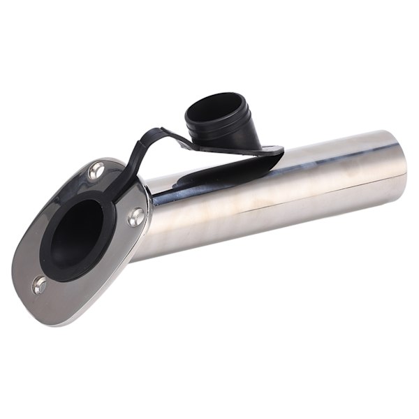 Stang Holder Flush Mount Heavy Duty 316 Rustfrit Stål UV Bestandig PVC Kapsel 15° 245mm