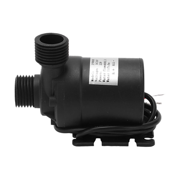 DC 24V borstlös vattenpump dränkbar 800L/H Flöde 9500rpm IP68 Vattentät för dammakvarium