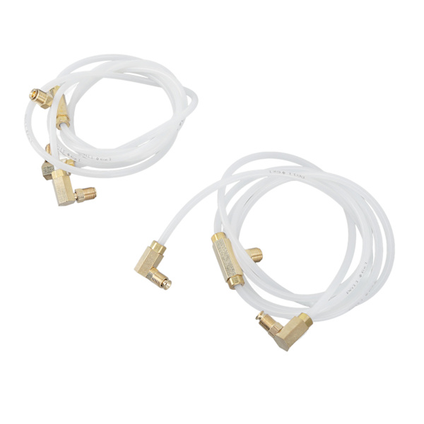 2PCS Cabriolet Power Top Hydraulvätskeslangar Flexibelt utbyte för Ford Mustang 1964 till 2004