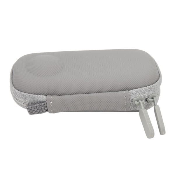 Actionkamera Bärväska Hård förvaringsväska PU Shell Soft Liner Bärbar actionkameratillbehör för Insta360 ONE X3 X2 Grå