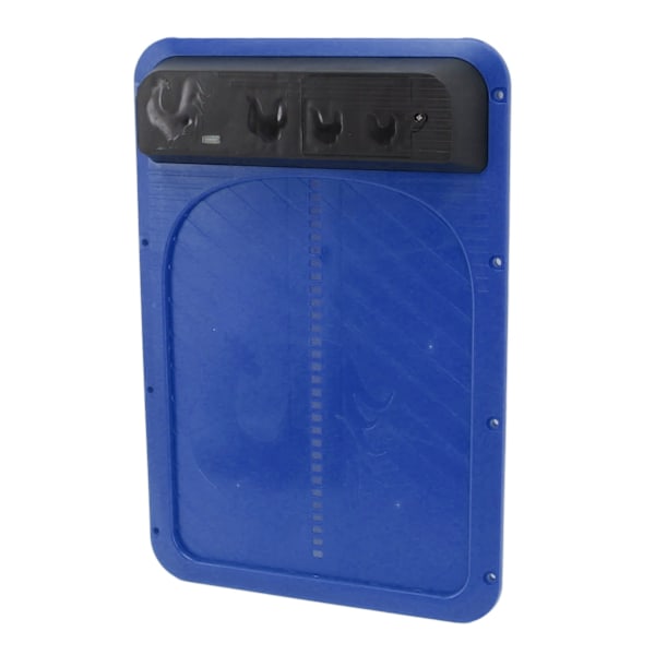 Automatisk Chicken Coop Dörröppnare Light Sense Batteridriven Automatisk Chicken Door Blue