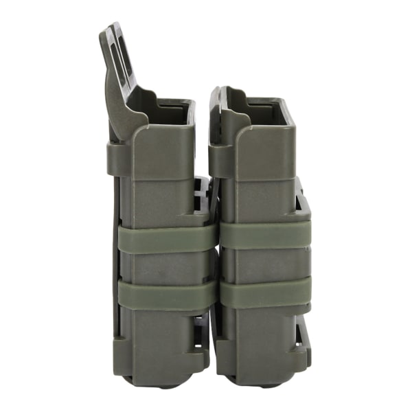 Bærbar Mag Fast Attach Pouch Molle System Modul Dobbel Ammo Holder Bærer Army Green