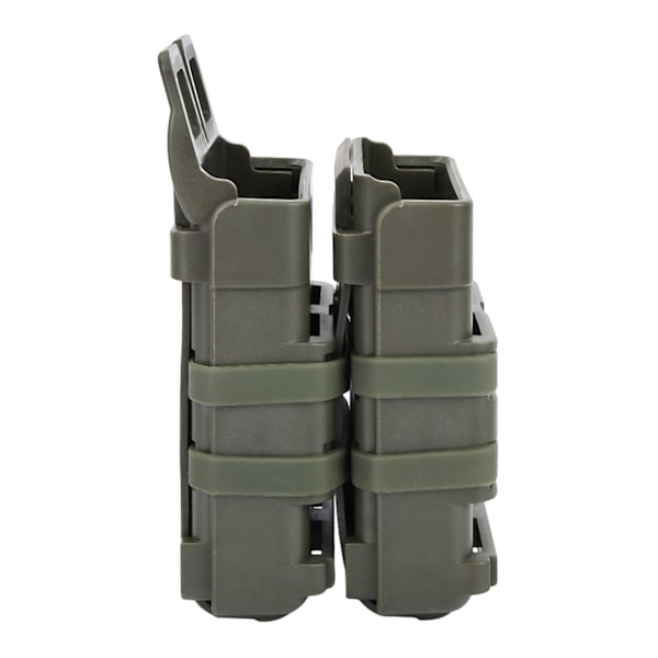 Portabel Mag Fast Attach Pouch Molle System Modul Dobbelt Ammo Holder Bærer Army Green