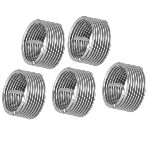 20 stk. Gænge Reparation M14 x 1,25 Spiral Circle Insert Reducer Mutter Gængede Udvidelses Sæt 1D
