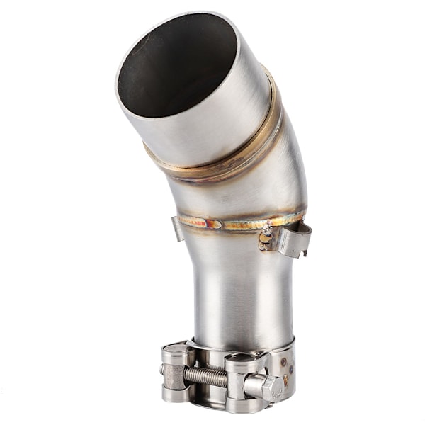 Eksosrør Midtforbindelsesrør Adapterkontakt for Yamaha R25 R3 2013-2016