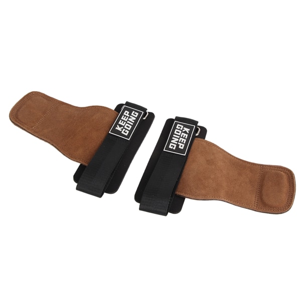 2 stk Pull Up-håndgreb 3-lags tykt læder Anti-slip Vandret Stang Gymnastik Håndfladeskydd