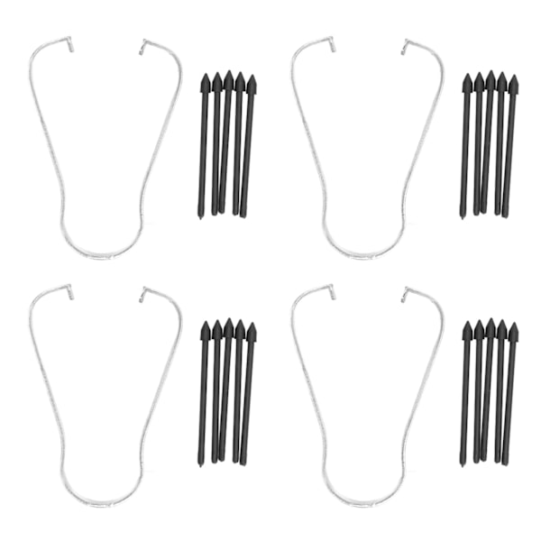 Udskiftning af Stylus Penspidser med høj følsomhed Touch Stylus Pen Nibs Tablet Penspidser til S6 S7 S7+ til Note10 til Note20 Sort