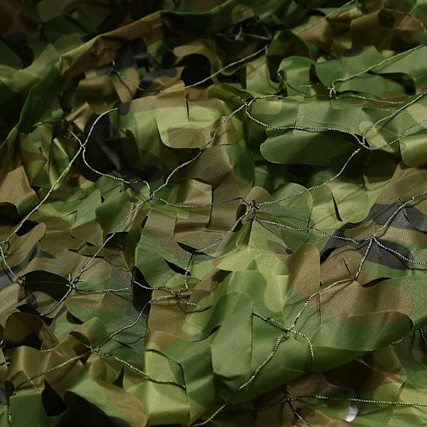 1,5 x 7m Camping Utomhus Jungle Kamouflage Skogsmarker Camo Nätnät Skyddsgardiner