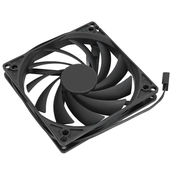 Ultratynd PC Køler 12V PWM CPU Køleblæser til stationær computerkøling