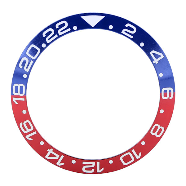 Aluminium klocka Insert Armbandsur Bezel Insert Ring Ersättningsdelar Tillbehör