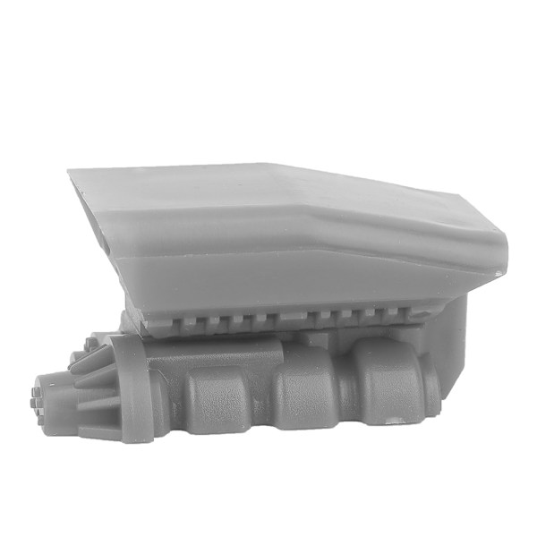 Universal RC Bil Superlader Hette Luftinntaksskovel Motorhette Luftventil Passer for AXIAL Wraith 90018 90020 RC Bil Grå