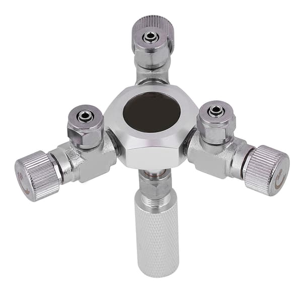 Akvarium CO2 Splitter Ventil Multi Veis Akvarium Regulator 3 Veis