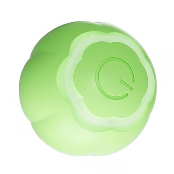 Smart Cat Toy Ball Interaktiv Bittålig Lindra tristess Automatisk Rörlig Rullboll för Katt Kattunge Gräsgrön