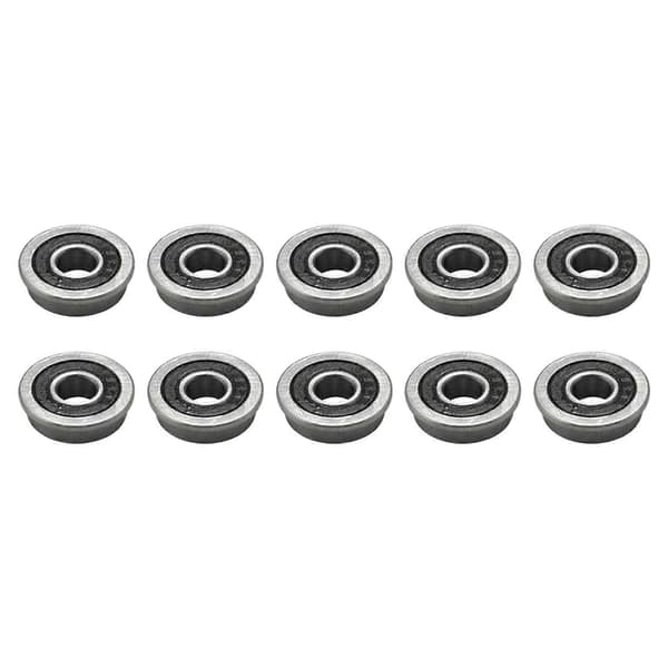 10 stk. F695-2RS lejer 5x13x4 mm flange mini kuglelejer F695RS til VORON Möbius 2/3 3D-printer