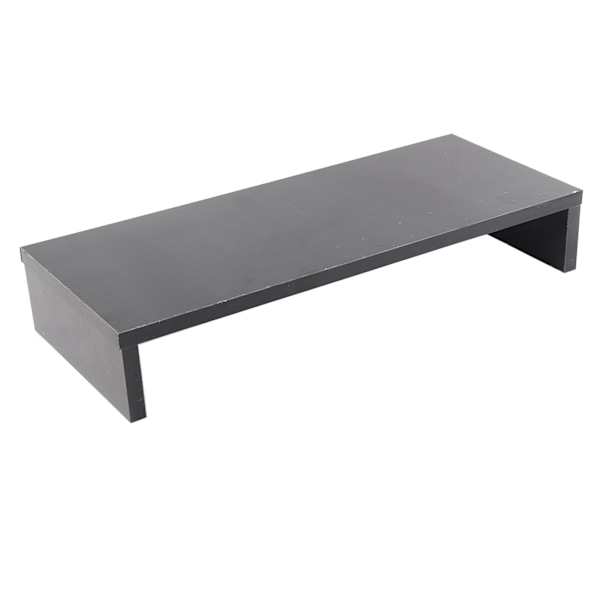 Bildskärmsstativ Riser Ergonomisk datorskärm Riser Stativ Extra lagringsutrymme Desktop Notebook Förhöjd bas Svart valnöt