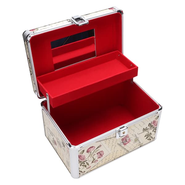 Professional Beauty Cosmetic Case Large Capacity Eyelash Extension Tool Empty Storage Box