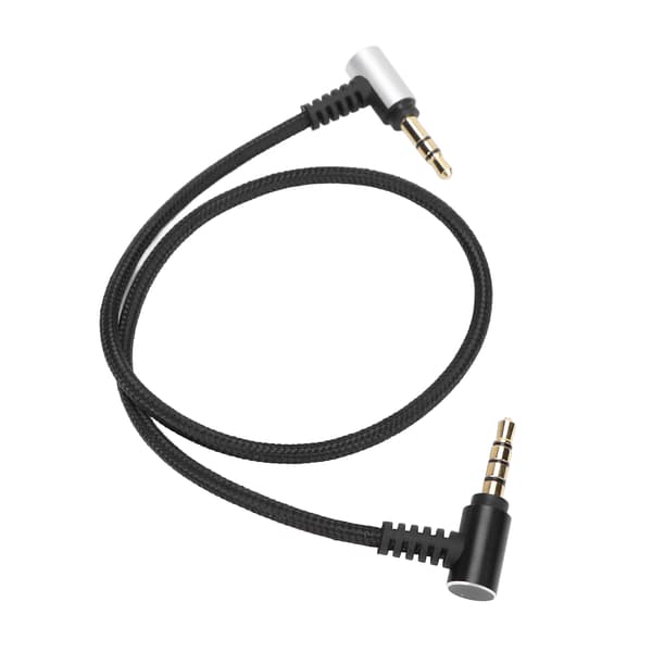 TRS til TRRS-adapter Multifunksjonell 3,5 mm mikrofonkabel kompatibel med RODE SC7 35 cm/13,8 tommer