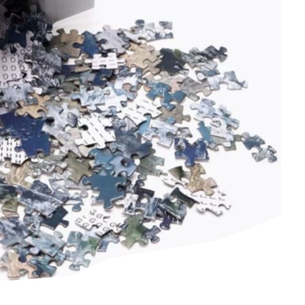 1000 bitars rund jordpussel för vuxna Endless Challenge Högupplösta pussel