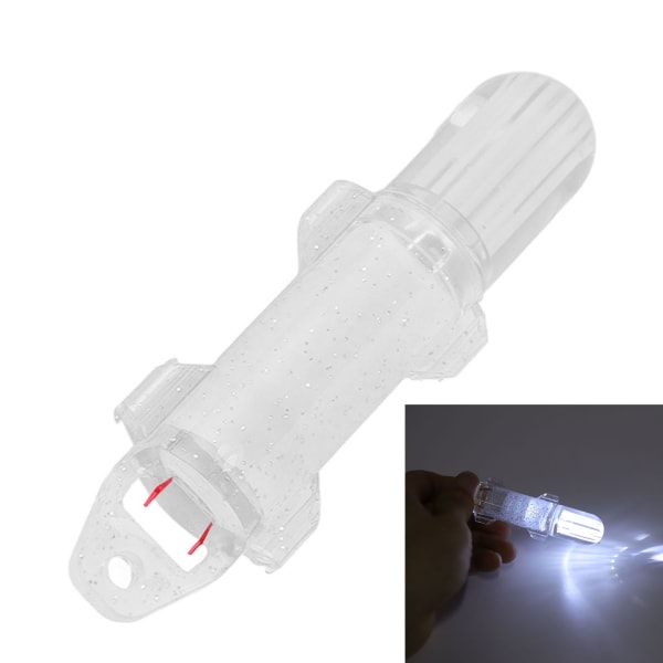 Underwater Lure Lamp Fish Attracting Indicator LED Fishing Bait Light for Fishing Tools White Light