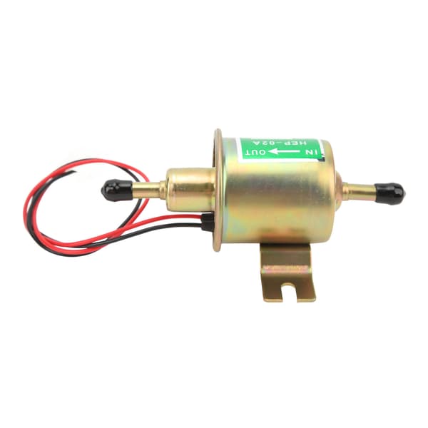 Elektrisk drivstoffpumpe Universal Inline Lavtrykk DC 12V for bil lastebil båt HEP02A