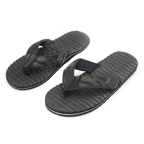 Sommar lättviktsflipflops flerlagers halkskydd, mjuka EVA flipflops(43)