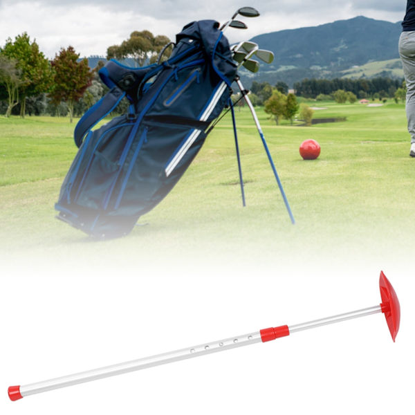 Teleskopiskt Golfklubbsväska Skyddsstift Armstöd Stödbräcka i Aluminiumlegering