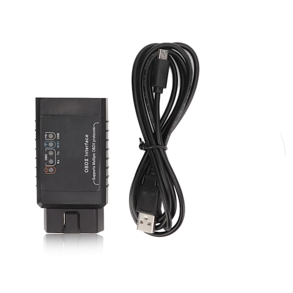 16 Pin WIFI USB Bil Diagnostic Tool OBD2 Interface V1.5 Version til Windows XP 7 8 til Android
