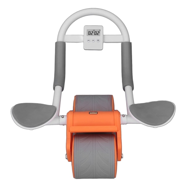 Magrullhjul med armbågsstöd Timer Automatisk Rebound Kärna Styrketräning Träningsutrustning Orange