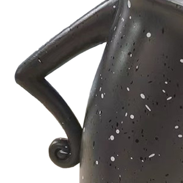 Kaffebønnebeholder Søt matlagring Krukke med lufttett lokk for kjøkken Grå L