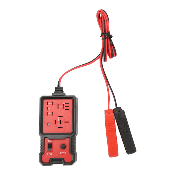 12V Bilrelétester Høy ytelse elektrisk relédetektoranalysator for 11V-15V spenningsbatteri