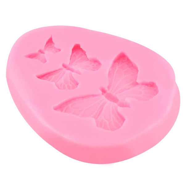 Silikonskabelform til Fondant, Chokolade, Kagedekoration