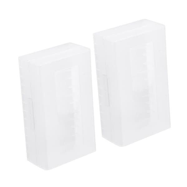 Bärbar batteriförvaringslåda för 2*20700/21700 batterier - 2-pack