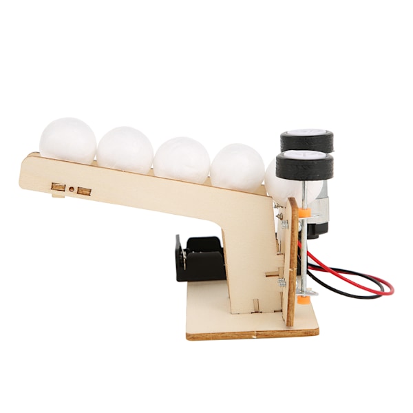 Tre Funny Kid Elektrisk Kastballmaskin Intelligent Barn DIY Leke