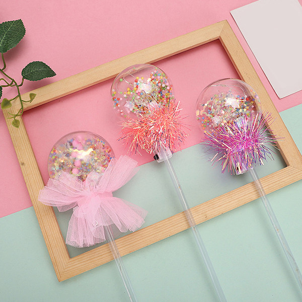 Light Up Wand 16,9 tum lång 3,1 tum kuldiameter Blinkande Färgglad Slitstark Gummi Blinkande LED Wand