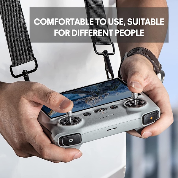 RC Controller Snøre kompatibel med Mini 3 Pro RC Controller Tilbehør Halsrem kompatibel med Mavic 2/AIR2/2S