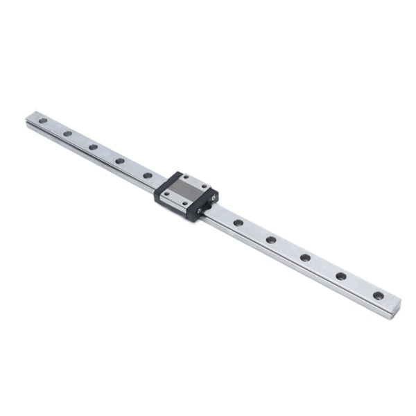 Lineær skinneføring leje stål glideblok bevægelsesværktøj 12 mm til CNC-maskine MGN12450 mm