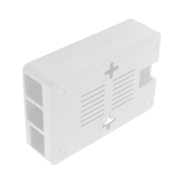 Beskyttelsesetui Kåpe ABS-skal, tilbehørskomponent til Raspberry Pi 3B 3B+ (Hvid)
