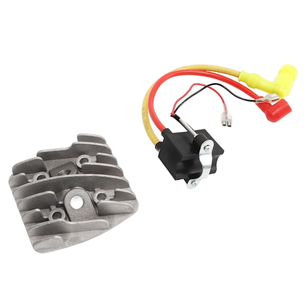 105mm Motorcykel Cylinderdæksel med Tændspolen til 49cc 50cc 60cc 66cc 70cc 80cc 2-takts Motor