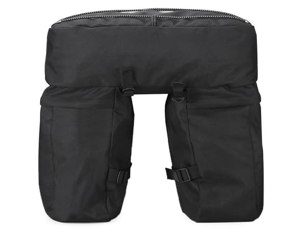 Cykel taske med 7 rum og regnslag - 60L[LD]