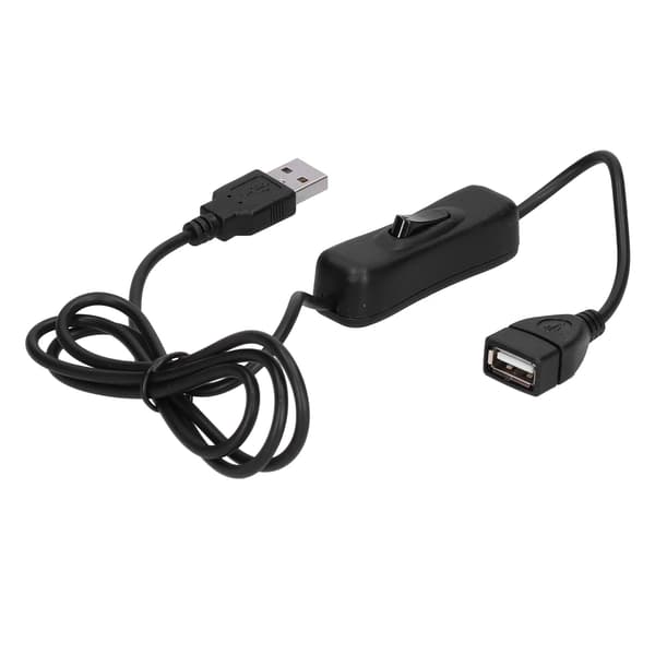 USB-switch forlængerkabel han til hun 28AWG elektronisk tilbehør til ventilator LED