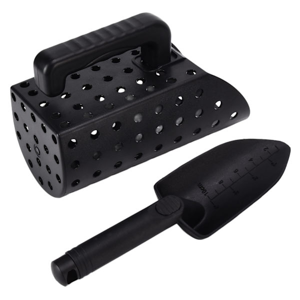 Metallupptäckande spade ABS Effektiv lätt, multifunktionell sandsikt för barn, vuxna