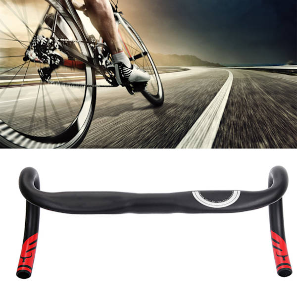 Ultralätt hopfällbar aluminiumlegering Cykelväg Mountain Racing Bike Styre Drop Bar
