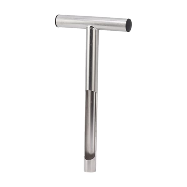 Soil Sampling Probe 304 Stainless Steel Protective T-Handle Soil Sampling Tool for Farm Garden Lawn 12in