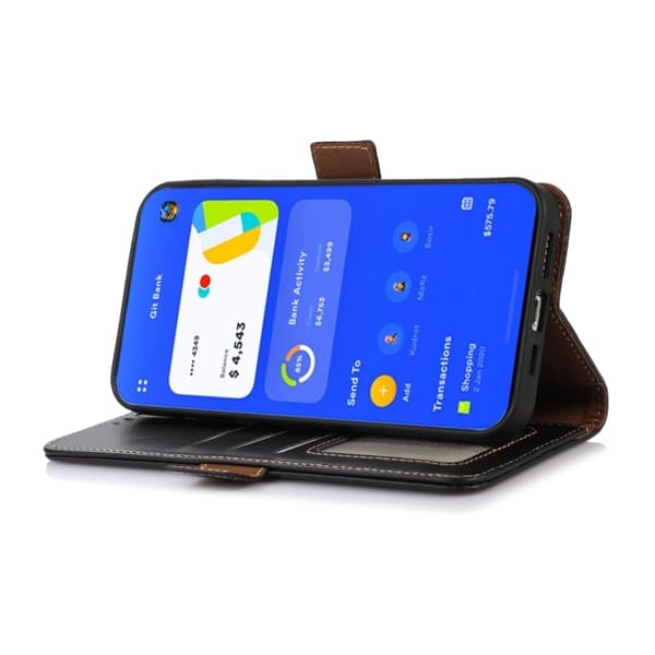 OnePlus 11 5G Etui RFID Cra Horse Læder Sort 84