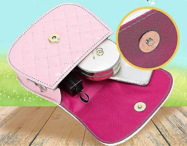 Söt flickväska handväska mini tecknad casual axelväska (rosa)