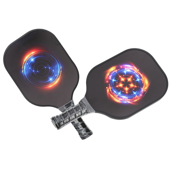 Bärbar Pickleball Paddle Set Kolfiber Face Racket Ball Kit med förvaringsväska