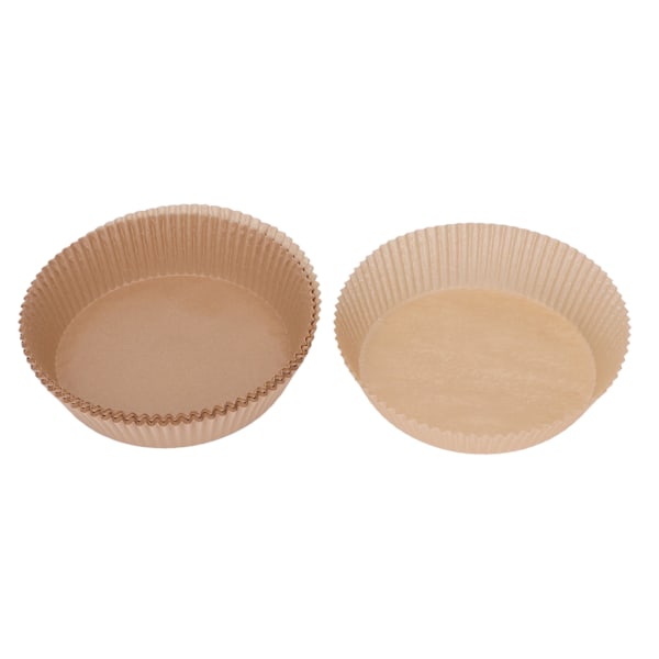 50 stk Engangspapirforinger Non Stick Kjøkkenluftfrityr Oljepapir for Dessert ShopPaper Color